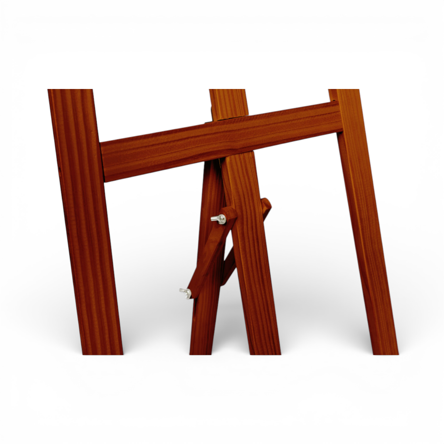 Staffelei aus Holz - mahagoni-3