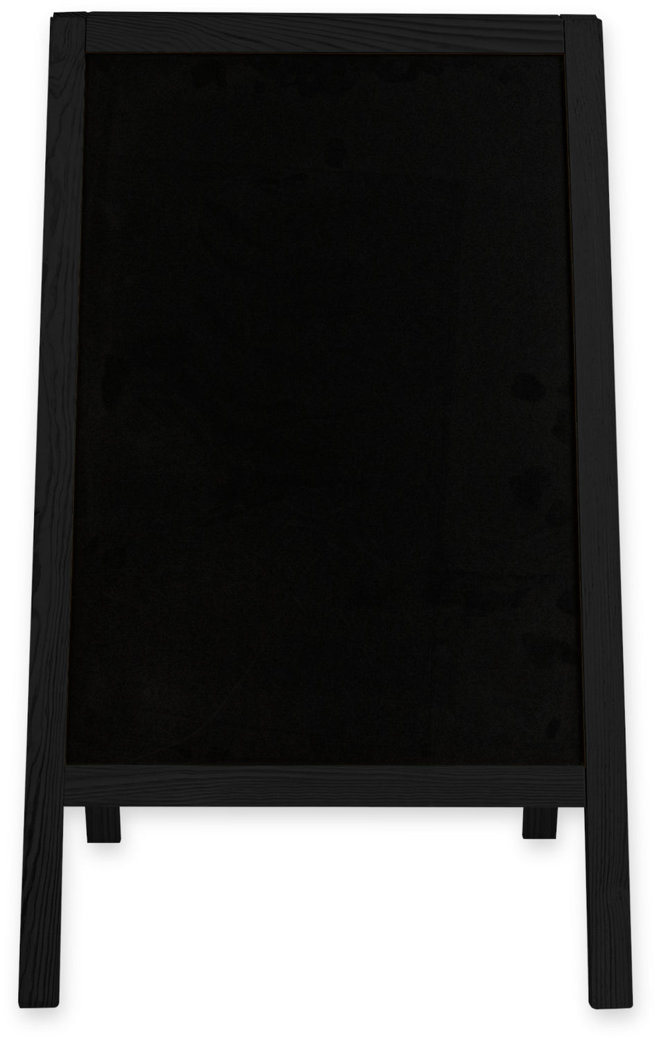 Kreidetafel/holz Kundenstopper Classic S (51x90 cm) - schwarz-4
