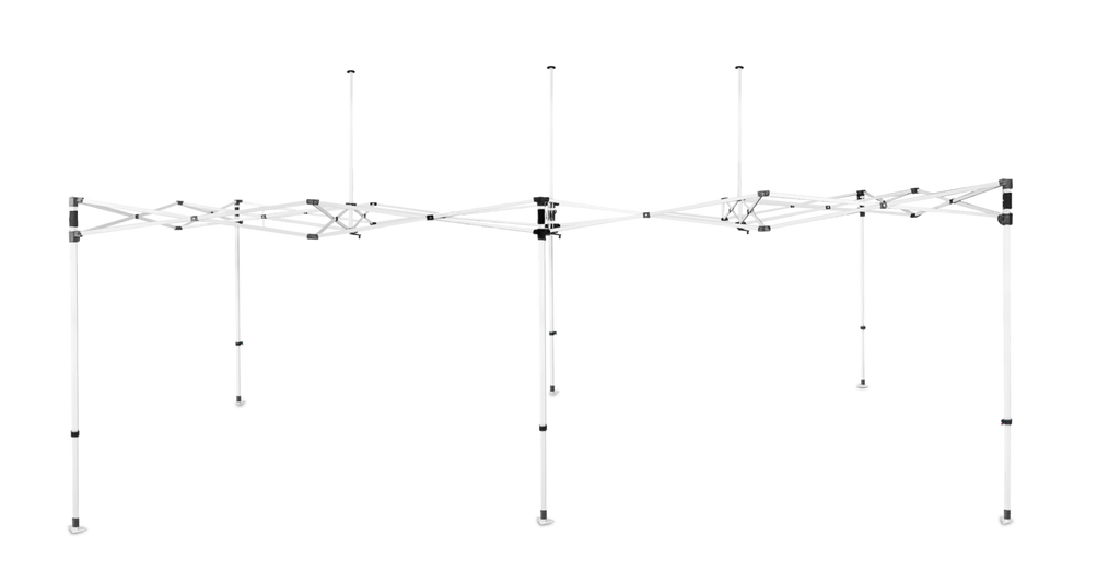 Zeltrahmen aus Stahl "BLANC" 3x6 (in einer Transporttasche auf Rädern)-8