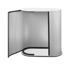 Theke PROMO 2 - WEISSFARBENE TISCHPLATTE-5