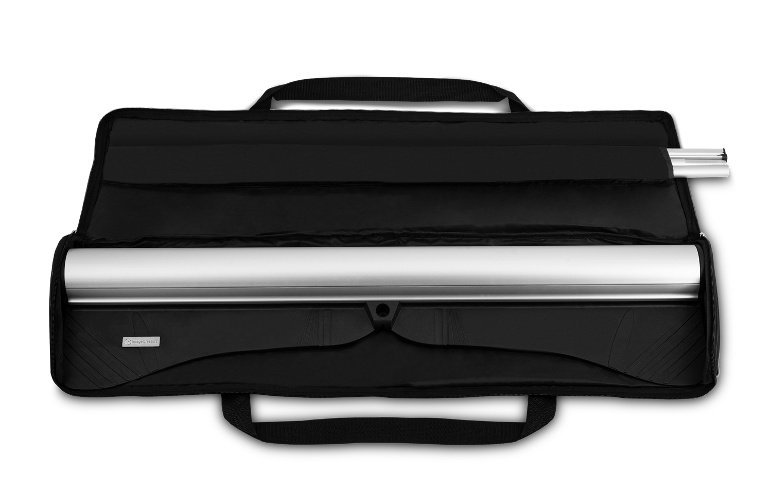 Roll up Clip 100x220 - Grafik-Austausch-System, Teleskopstange-10