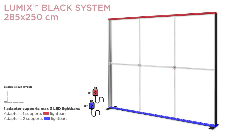 LUMIX™ BLACK System 285x250 - Premium Rolltasche-1