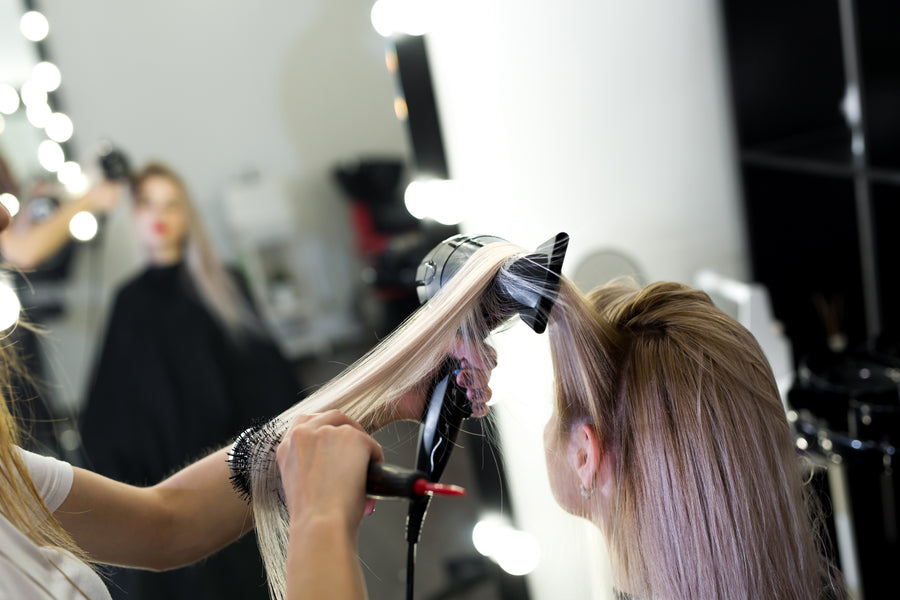 Mobiler Friseur mit leichtem Aluminiumspiegel