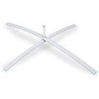 Metal-Kreuzfuß (Röhren) - grau-0