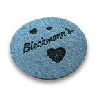 Felt coasters with your individual logo
