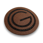 Felt coasters with your individual logo